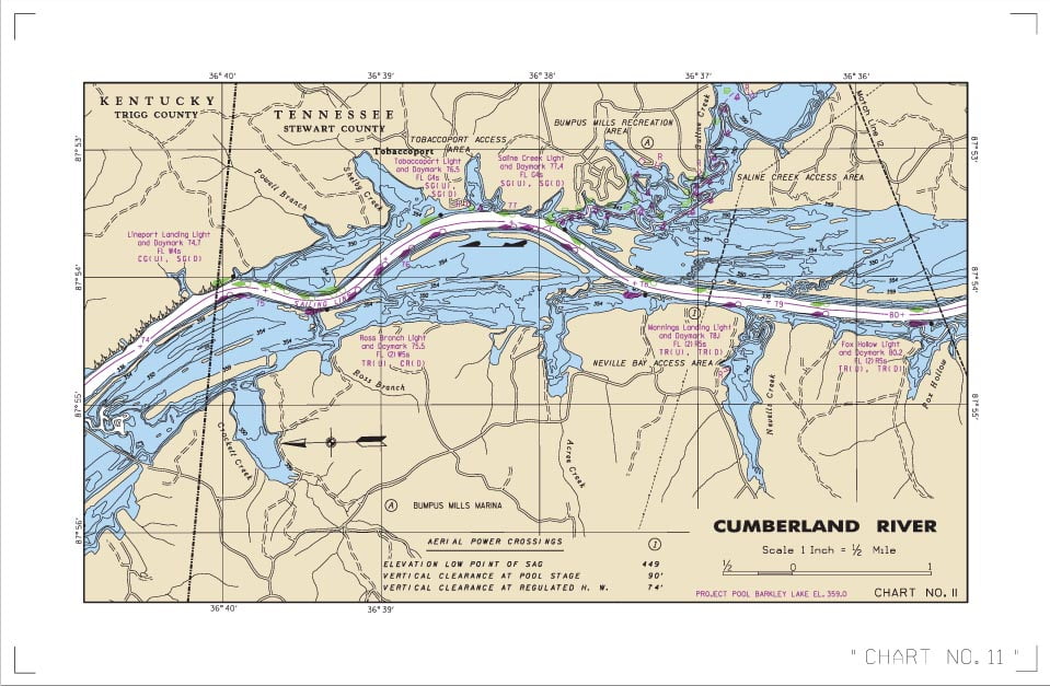 Localwaters Lake Barkley Maps Boat Ramps