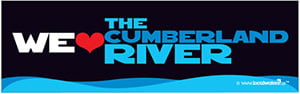 Cumberland River TN KY We Love Decal