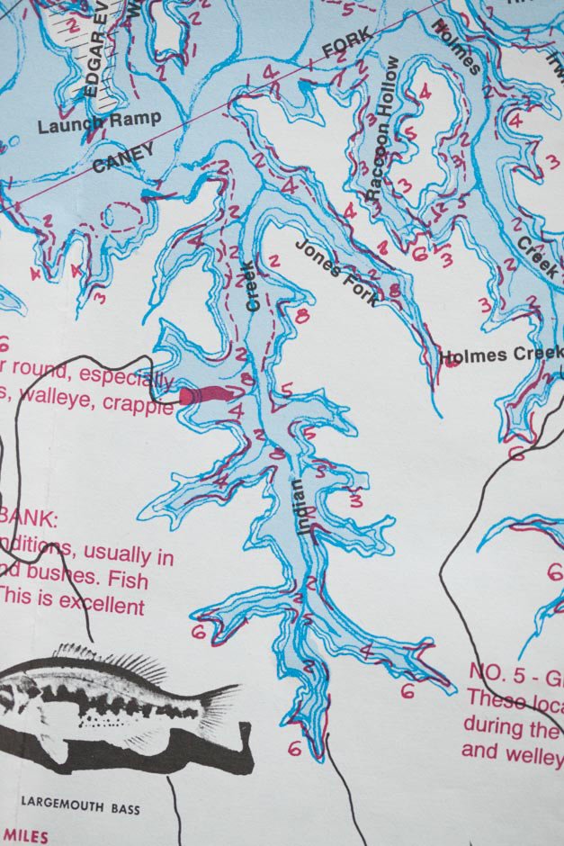 Center Hill Lake Map Localwaters Center Hill Lake Maps Boat Ramps