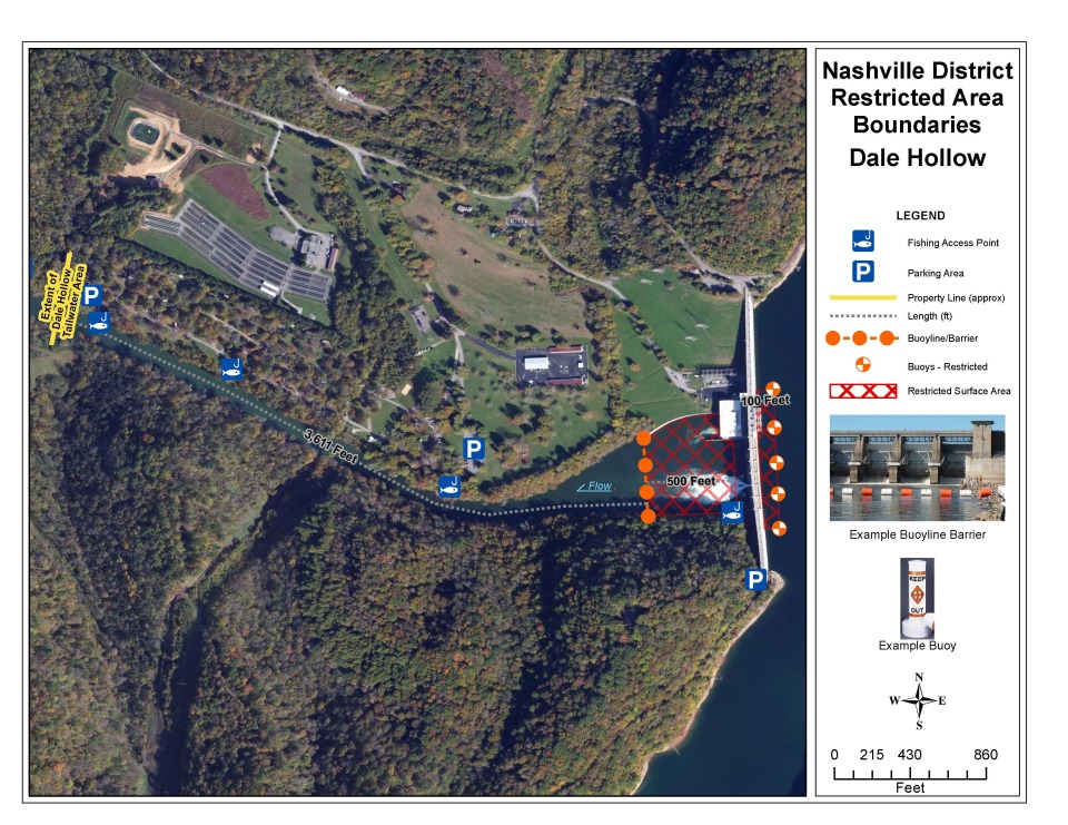 Localwaters Dale Hollow Lake Maps Boat Ramps TN