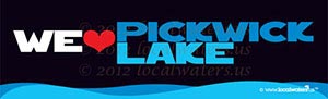 We Love Pickwick Lake decal sticker