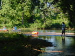 Buffalo River Float Trip by Canoe and Kayak at mystery creek