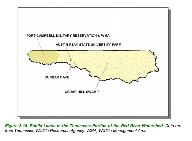 red river map public lands