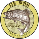 Elk River Fly Fishing sticker Catch Release