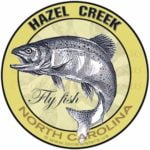 Hazel Creek Fly Fishing Sticker Trout