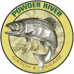Powder River Catch & Release sticker fishing decal