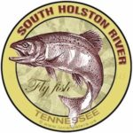 South Holston River Fly Fish Sticker Tennessee