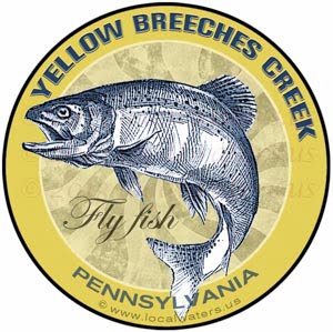 Yellow Breeches Creek Fly Fishing sticker