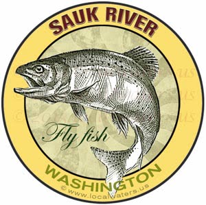 Sauk River Fly Fish Washington