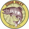 Localwaters Cook Inlet Fishing Sticker Alaska Decal - Localwaters