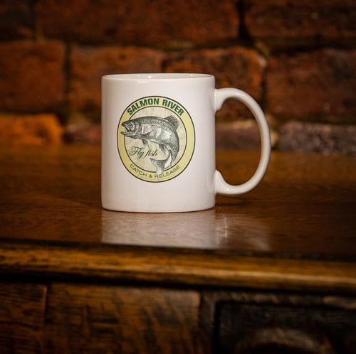 Salmon River Fly Fish Catch & Release Coffee Mug All designs available on coffee mugs