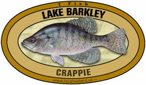 Lake Barkley Decal We Love Lake Barkley Sticker  Pack of 2 