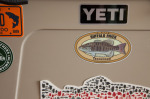 Buffalo River tn sticker bass