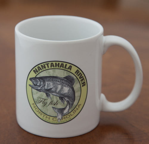 Nantahala River Fly Fishing Coffee Mug North Carolina