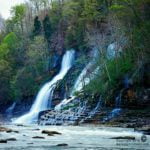 Leak from Great Falls Lake into Caney Fork at Rock Island State Park