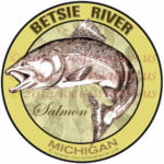 Betsie River Michigan Salmon Fishing