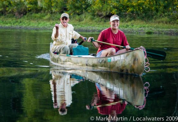 The Caney Fork River is fun to canoe