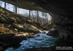 One of the hundreds of caves and springs along the Caney Fork River