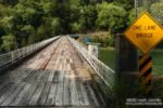 Great Falls Dam on the Caney Fork River when still open to vehicle traffic