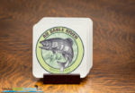 Au Sable River Fly Fishing hardboard coaster set
