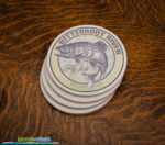 Bitterroot River Fly Fishing sandstone coaster set