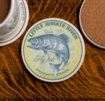 Little Juniata River Fly Fishing sandstone coaster