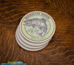 Manisteee River Fly Fishing sandstone coaster set