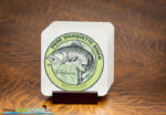 Pere Marquette River Salmon hardboard coaster set