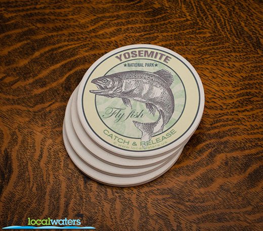 Yosemite-National-Park-Fly-Fishing-sandstone-coaster-set720pix Yosemite-National-Park-Fly-Fishing-sandstone-coaster-set720pix
