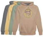 Au Sable River Fly Fishing Hoodie Fleece