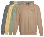 Cimarron River Fly Fishing hoodie fleece New Mexico Vintage Khaki apparel