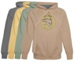 Elk River Fly Fishing Hoodie Fleece Catch & Release Vintage Khaki Clothing Pull Over anglers apparel gifts