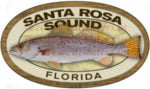 Santa Rosa Sound Sticker Spotted Sea Trout Decal Florida Fishing