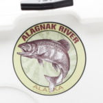 Alagnak River Fishing Sticker Alaska Decal Salmon Steelhead