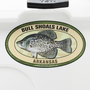 Bull Shoals Lake Sticker Crappie Arkansas decal