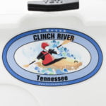 Clinch River Kayak sticker Paddle Tennessee Decal