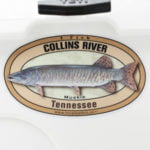 Collins River muskie sticker Tennessee Decal muskie Muskellunge