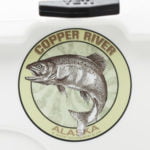 Copper River Fishing Sticker Alaska Decal