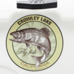 Crowley Lake Decal Fly fishing Sticker California