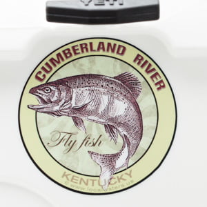 Localwaters Cumberland River Striped Bass sticker Tennessee