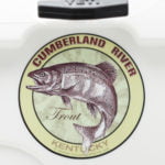 Cumberland River Trout Fishing Sticker Kentucky Decal