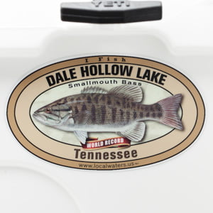 Dale Hollow Lake Smallmouth Bass sticker Tennessee Decal