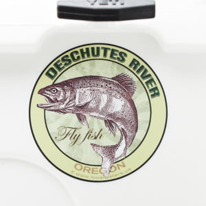 Deschutes River Fly Fishing sticker Oregon decal