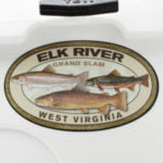 Elk River Sticker Grand Slam Trout Decal Fishing West Virginia