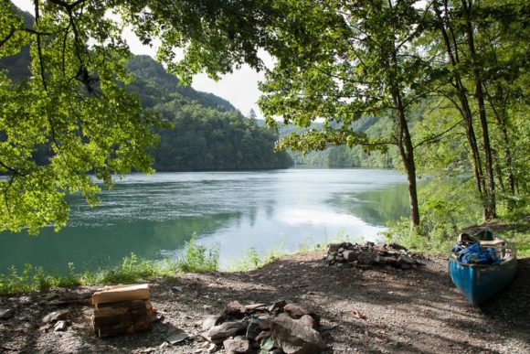 Calderwood Lake camping and fishing